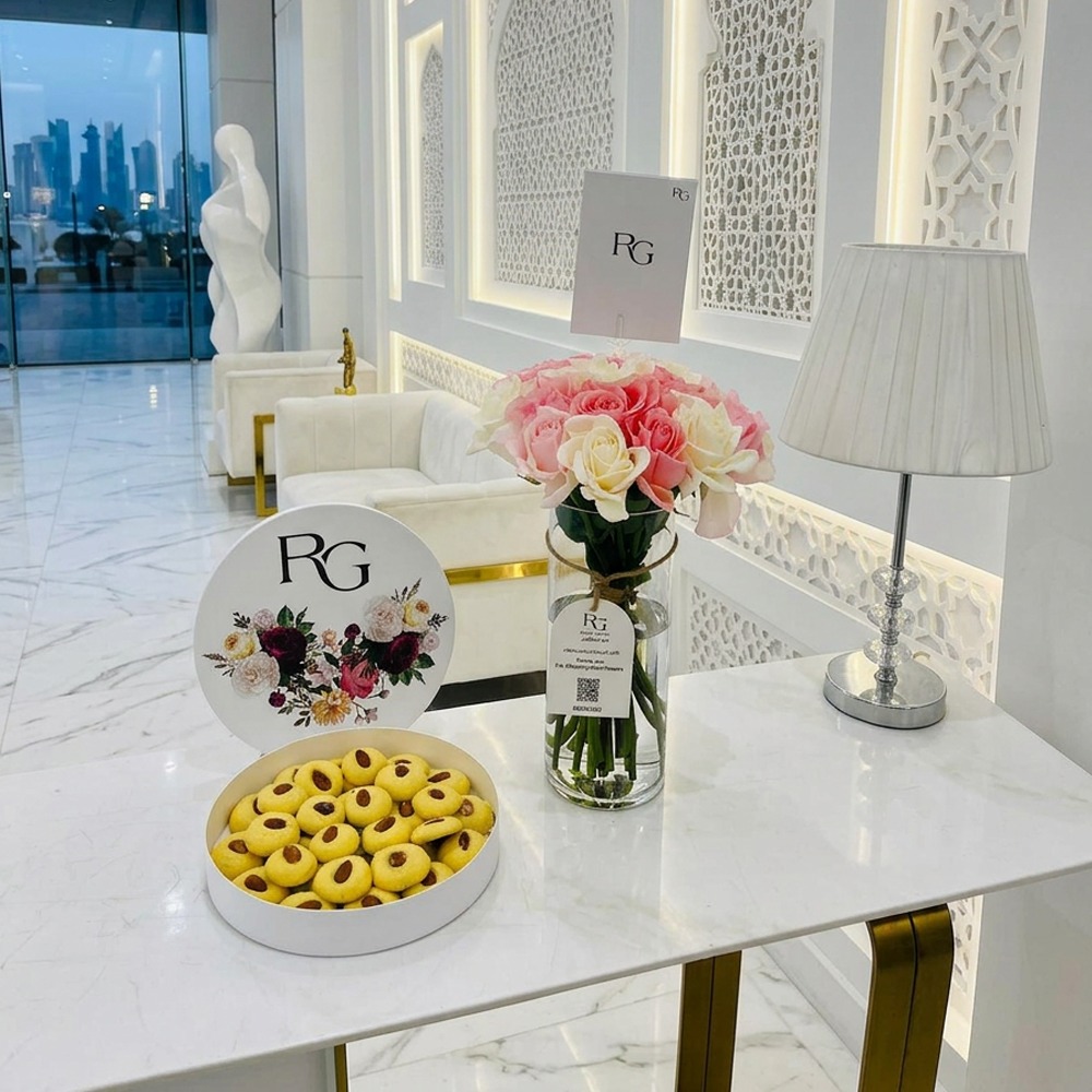 فازة ورد مع غريبة رقم.27436