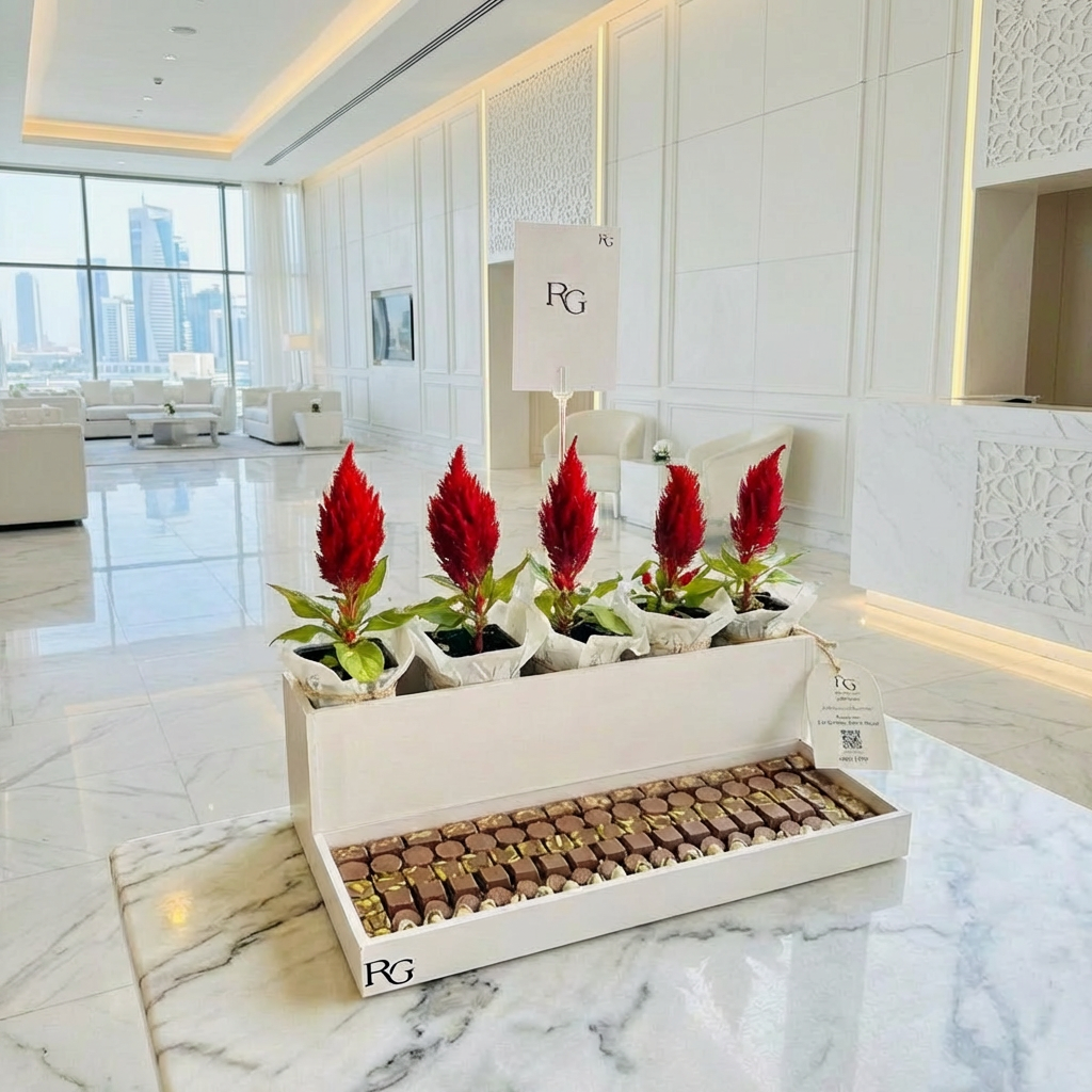 نبات كلوسيا مع شوكولاته رقم.26262