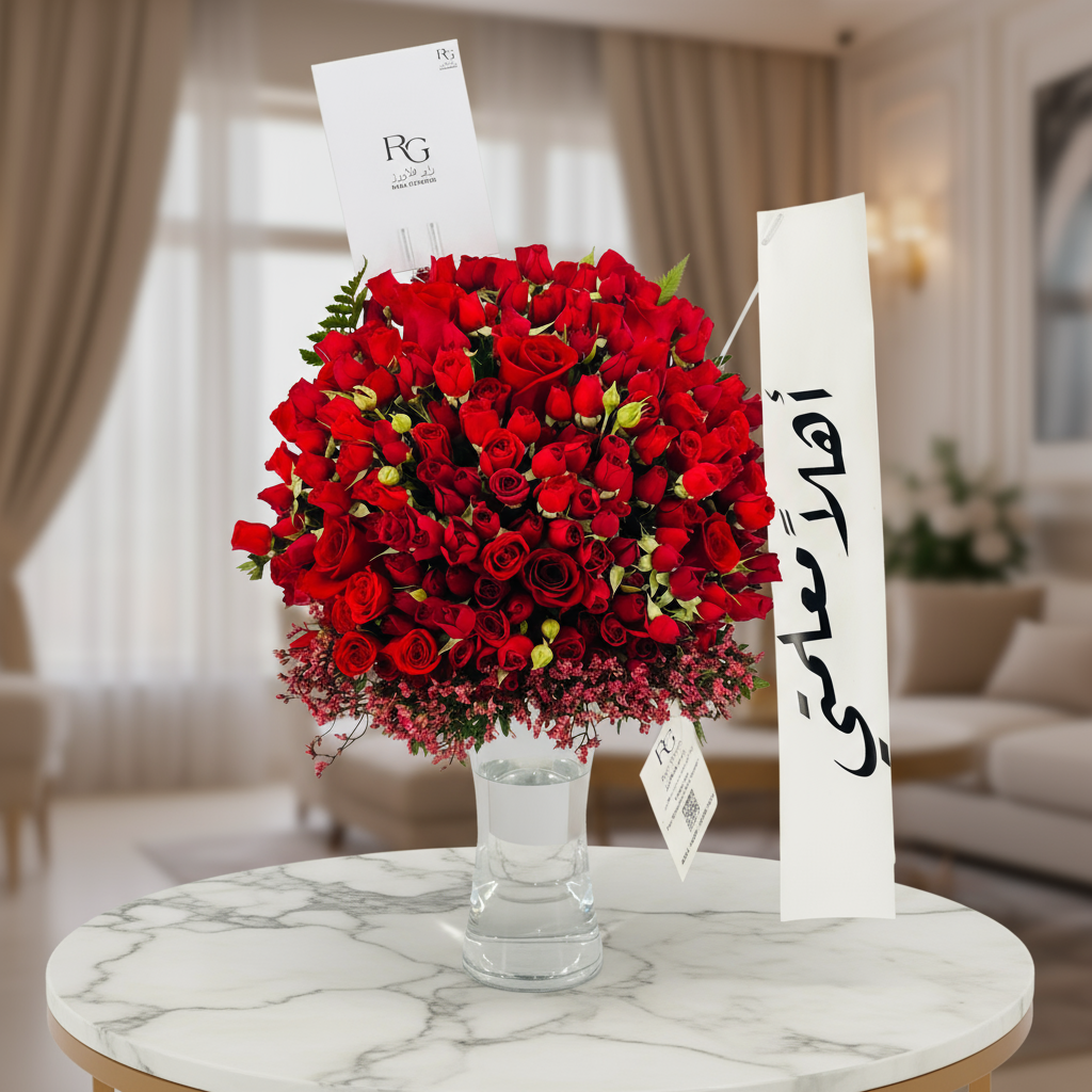 فازة ورد رقم.13498