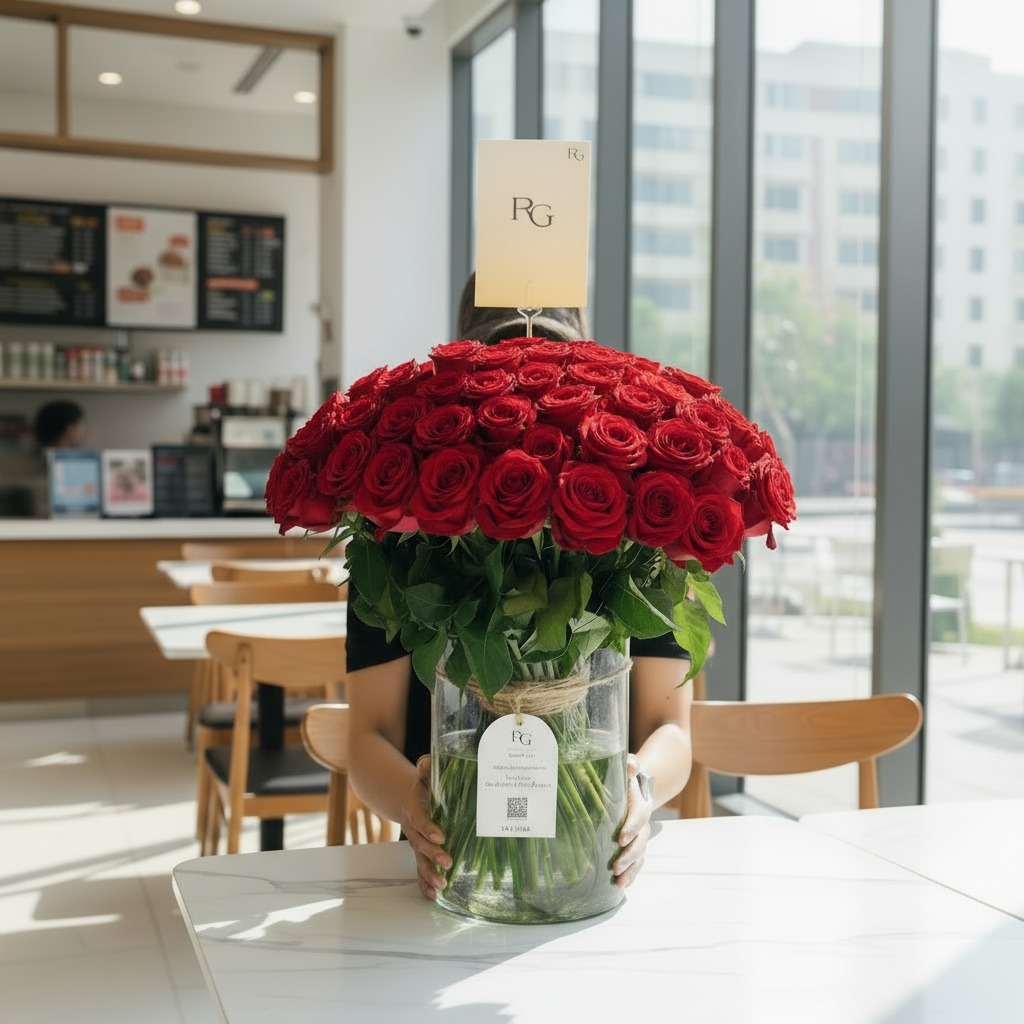 فازة ورد رقم.22552