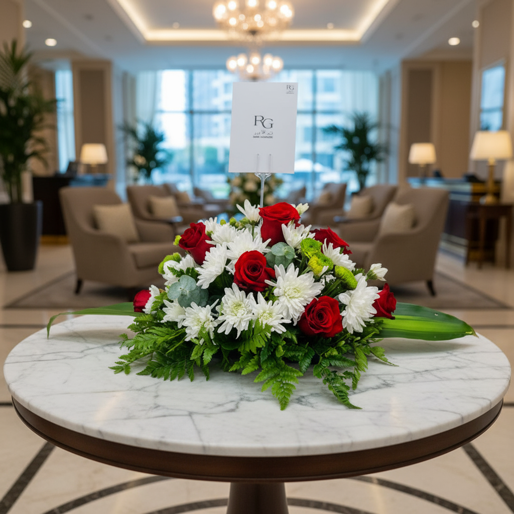 ورد طاولة رقم.7771
