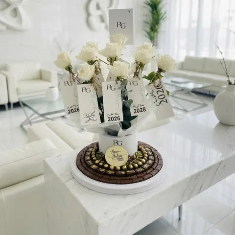 توزيعات ورد مع شوكولاته رقم.26009