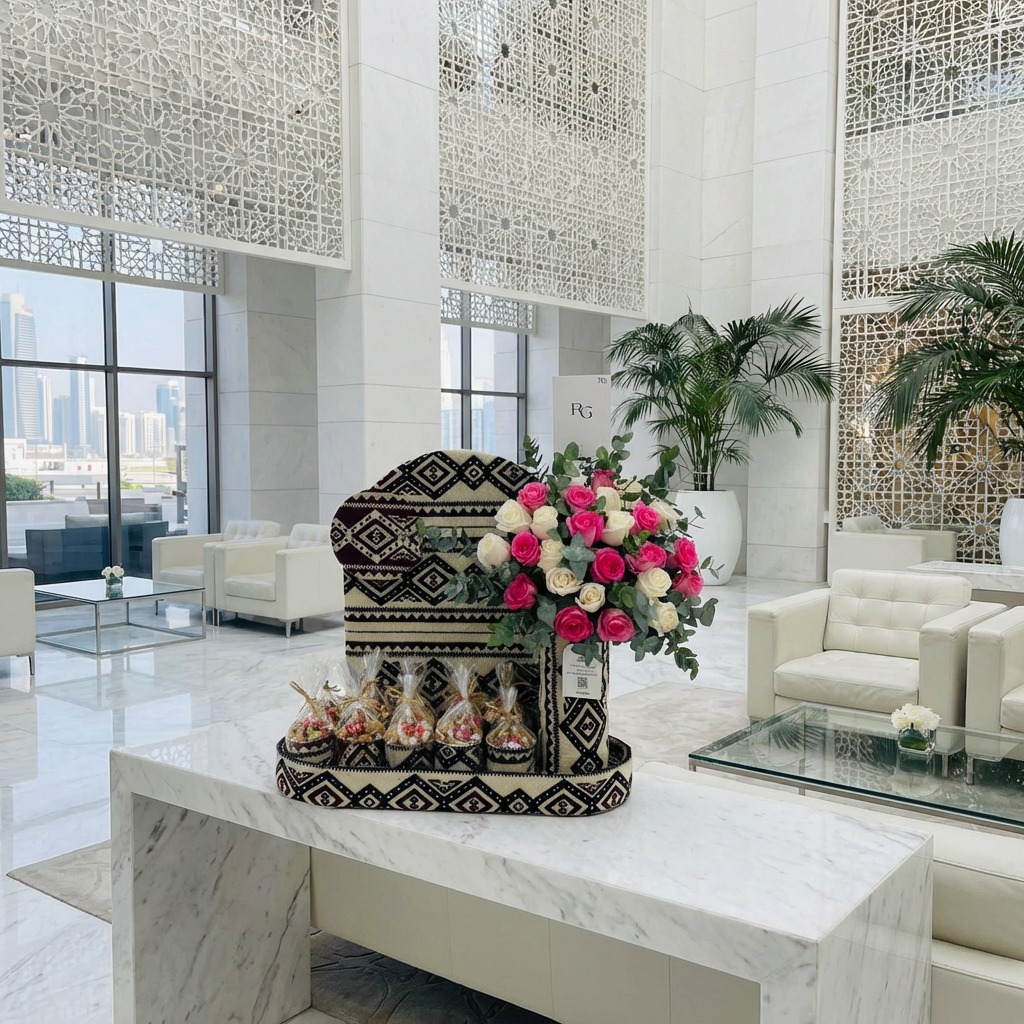 فازة ورد مع قرقيعان رقم.26746