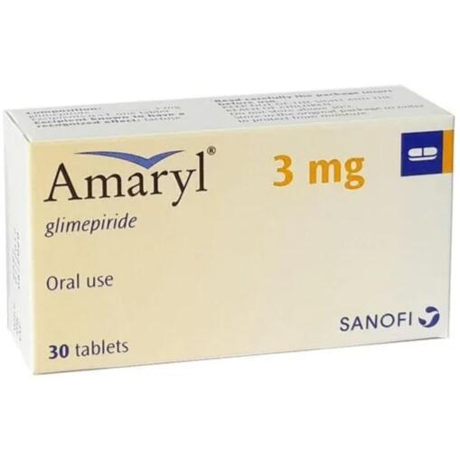 أماريل 3 مجم جليمبيريد 30 قرص رقم 12563