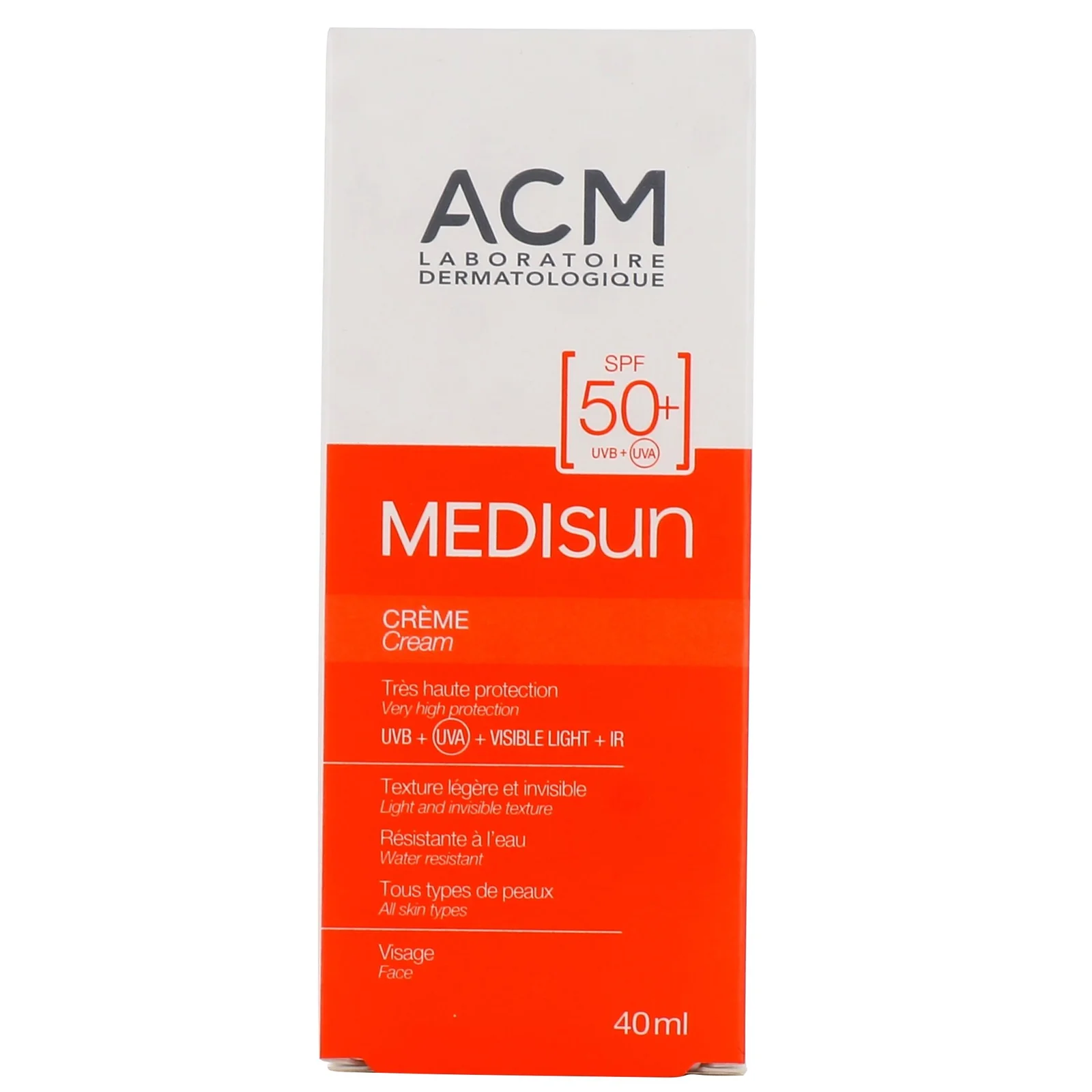 كريم ACM Medisun SPF50+ 40 مل رقم 13063