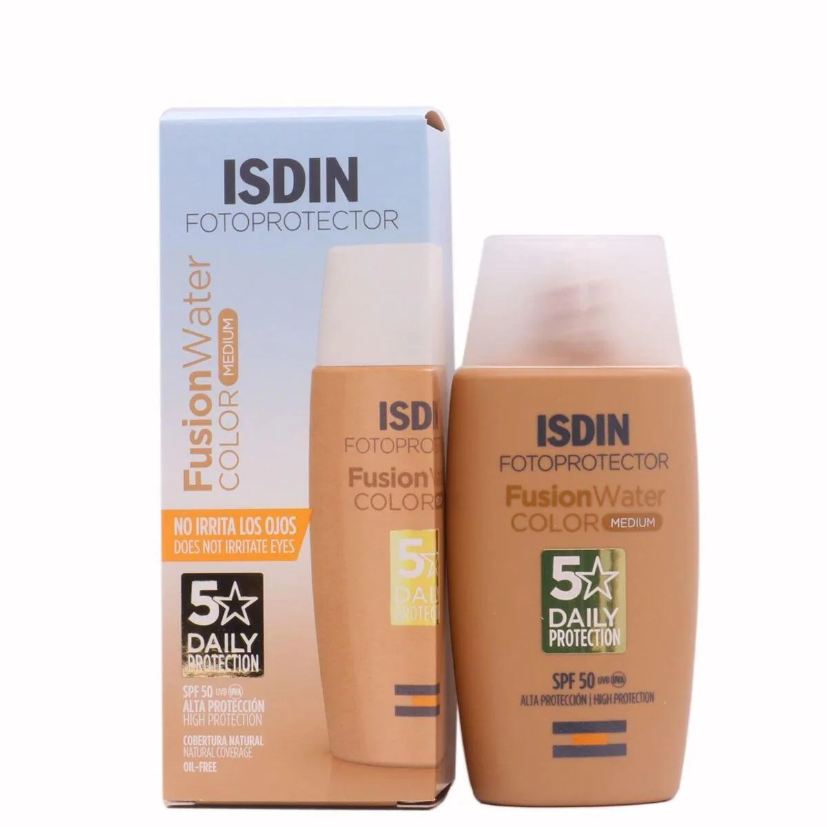 ايسدين فوتو بروتيكتر فوشيون لون مائي متوسط ​​SPF50 رقم 7531
