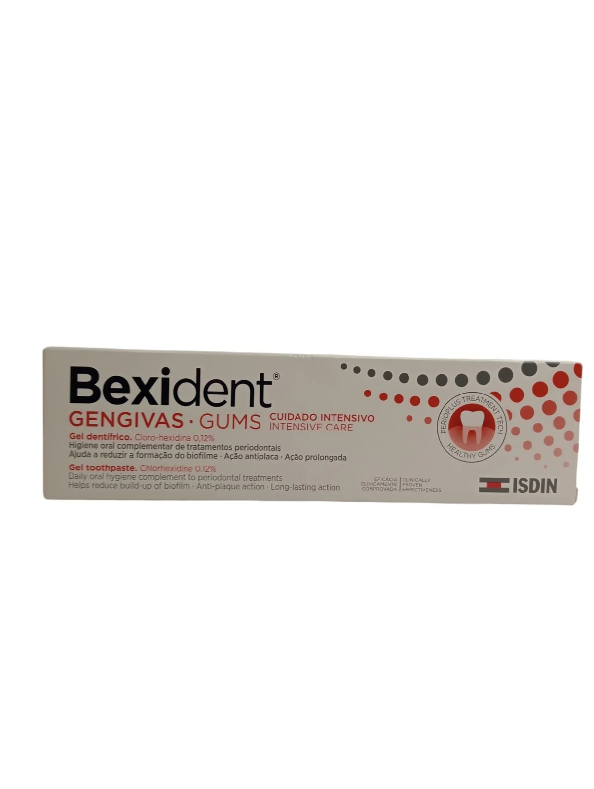 معجون جل الاسنان للعناية المركزة للثة من ISDIN Bexident 75 مل رقم 10615