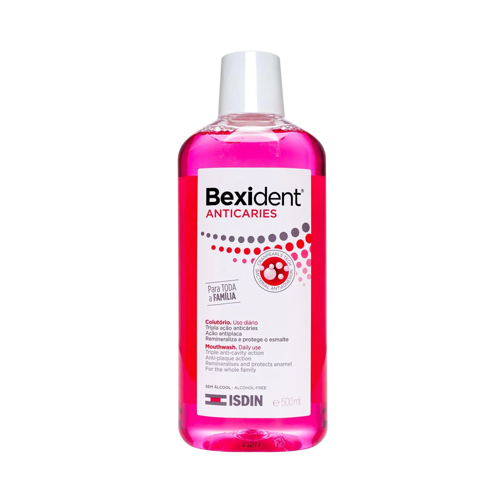 غسول الفم ISDIN Bexident Anticaries 500ml رقم 10631