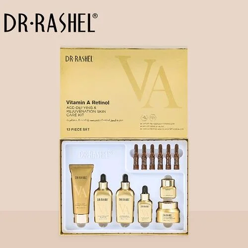 مجموعة العناية بالبشرة المقاومة لعلامات التقدم في السن وتجديد شبابها من دكتور راشيل 12 قطعة (DRL-1624) رقم 8563