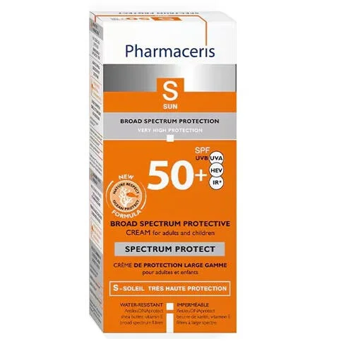 فارماسيريس اس كريم حماية من الشمس واسع النطاق بعامل حماية SPF50+، 50 مل رقم 8848