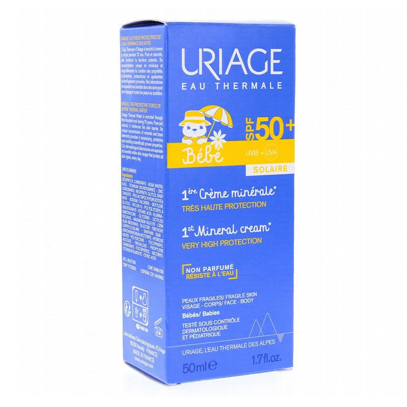 كريم يورياج بيبي 1 المعدني SPF50+ 50 مل رقم 8750