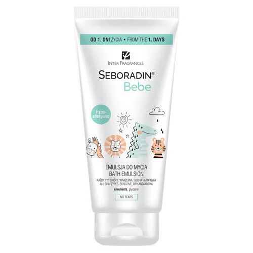 مستحلب الاستحمام Inter Fragrances Seboradin Bebe المضاد للحساسية 200 مل رقم 8873