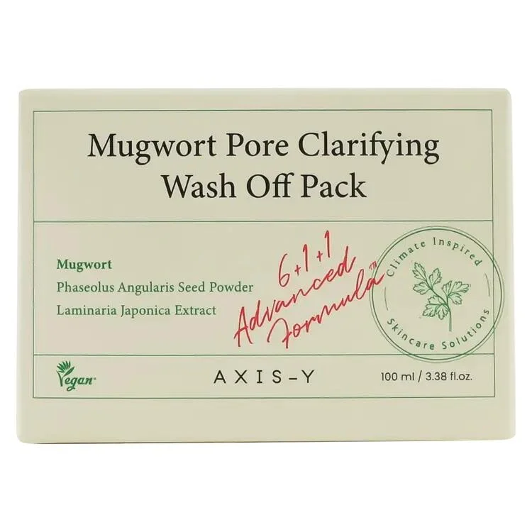 عبوة غسيل وتنظيف المسام من Axis-Y Mugwort سعة 100 مل رقم 11022