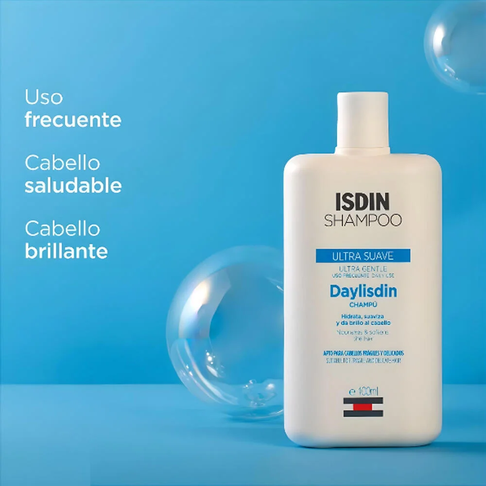 شامبو ISDIN Ultra Suave Gentle Daylisdin 100 مل رقم 13159