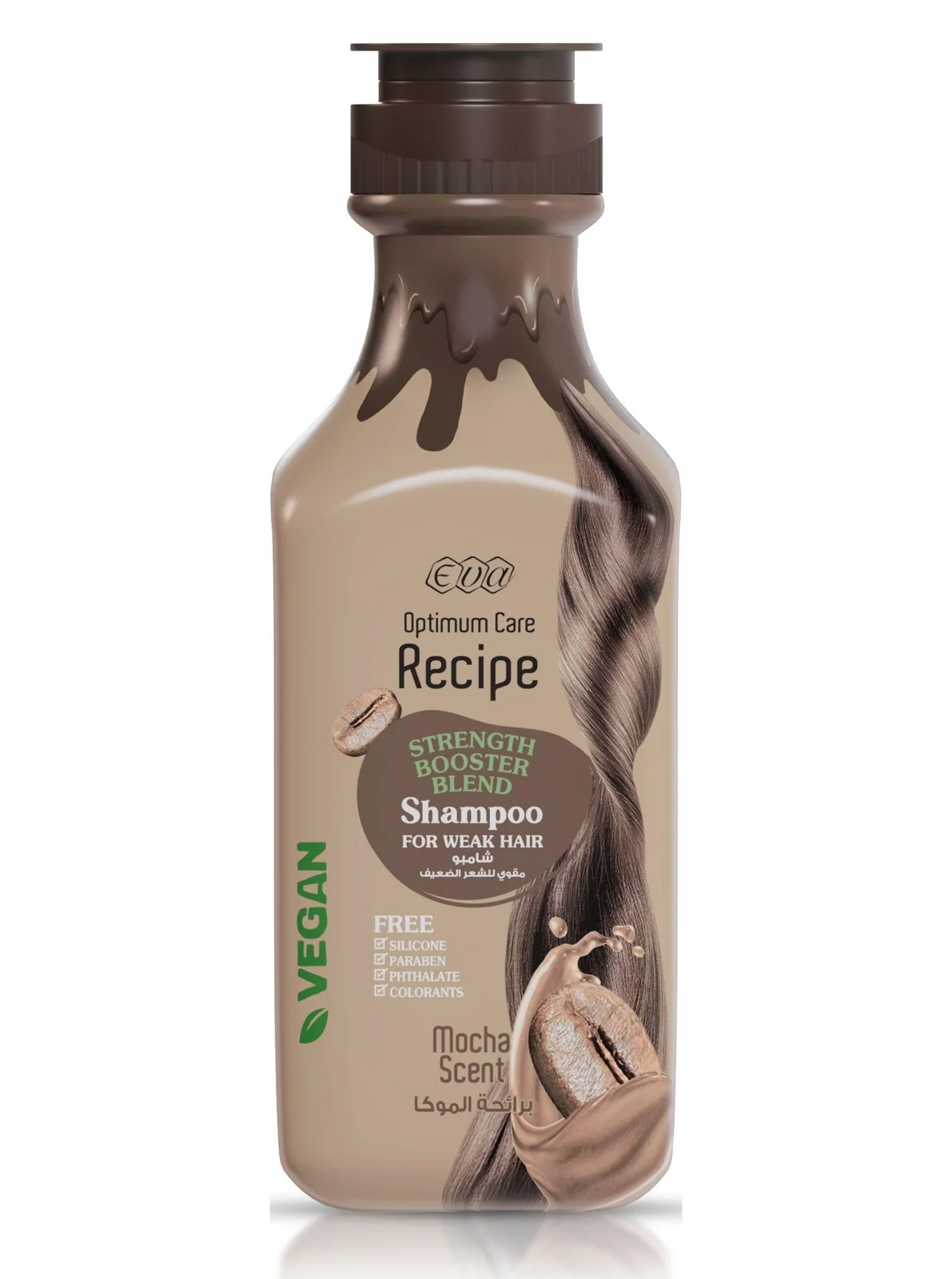 شامبو EVA Optimum Care Recipe Strength Blend برائحة الموكا 350 مل رقم 13999
