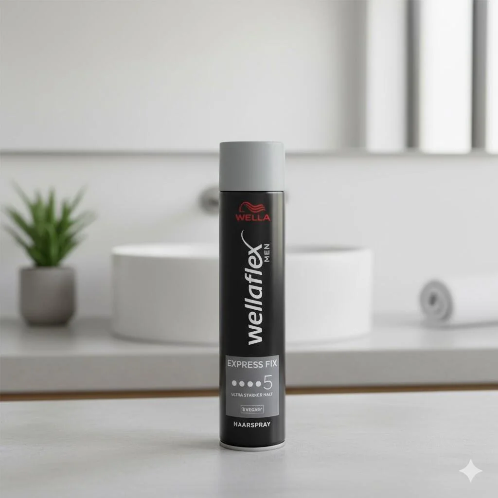 سبراي تثبيت الشعر للرجال Wella Wellaflex Men Express Fix [5] سعة 250 مل رقم 14844