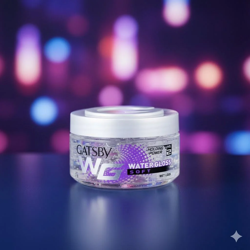 جل تصفيف الشعر Gatsby WG Water Gloss Soft بمستوى ثبات 2، 300 جم رقم 14853
