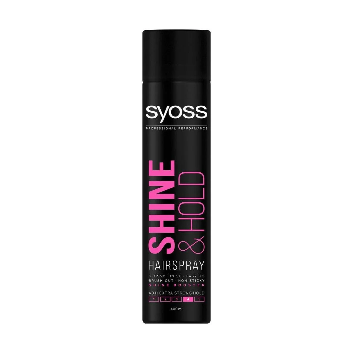 بخاخ الشعر Syoss Shine & Hold 400 مل رقم 13619