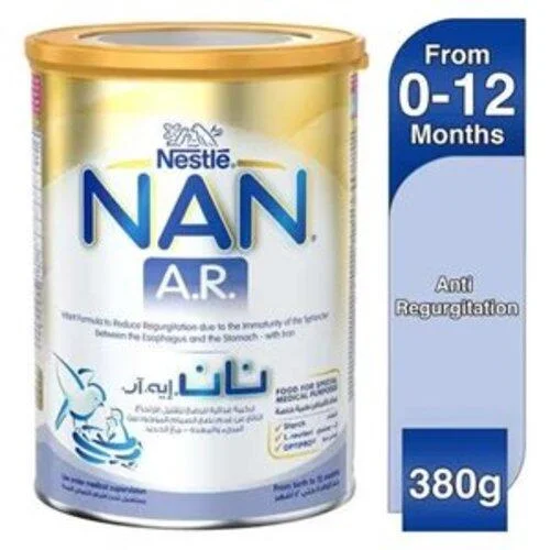 نستله نان ايه. تركيبة الحليب لمدة 12 شهرًا 380 جم رقم. 923