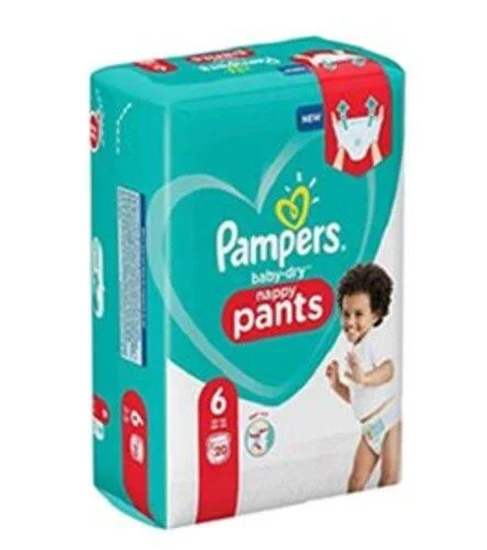 بامبرزبيبي دراي كلوت مقاس 6 ، 20 حفاضة ، 15+ كجم رقم. 927