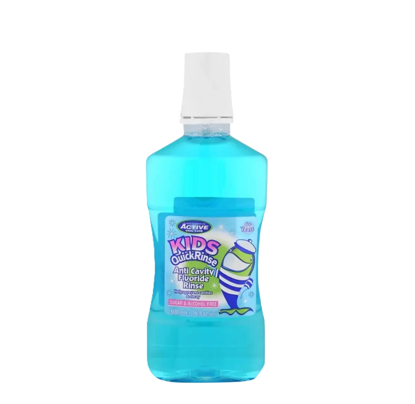 غسول أسنان Active Kids Quick Rinse المضاد للتسوس بالفلورايد (6+ سنوات) 500 مل رقم 12779
