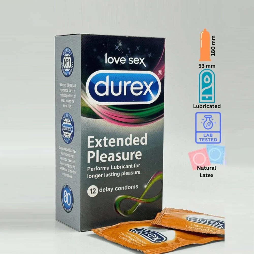 DUREX متعة ممتدة 12 واقي ذكري رقم.16168