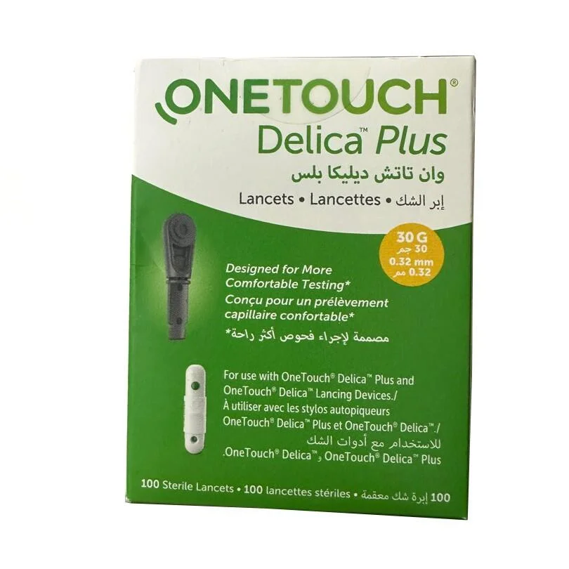 وان تاتش ديليكا بلس (0.32mm) 100 ابرة شك معقمة رقم 13712