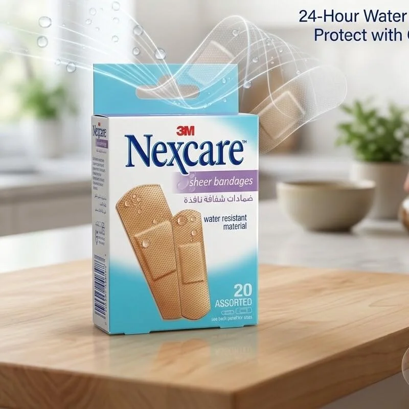 Nexcare Sheer Bandages Assorted 20pcs No.15607