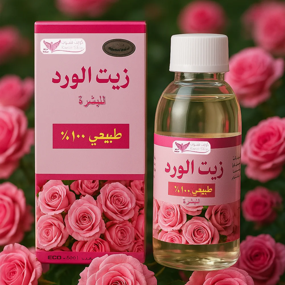 كويت شوب- زيت الورد للبشرة رقم 1884