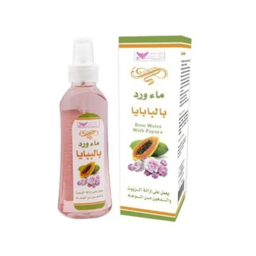 كويت شوب ماء ورد بالبابايا 200 مل رقم 7191
