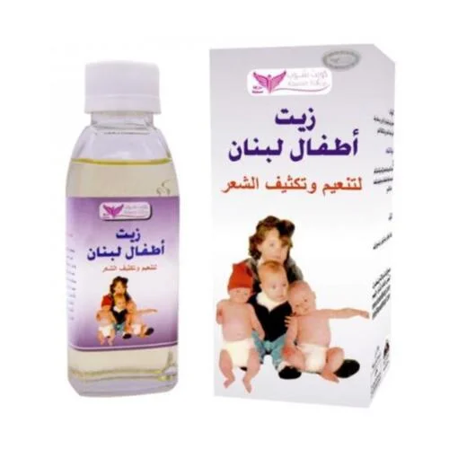 كويت شوب زيت اطفال لبنان لتنعيم و تكثيف الشعر 125 مل رقم 7211