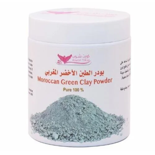 كويت شوب مسحوق الطين الاخضر المغربي 200 جرام رقم 7219