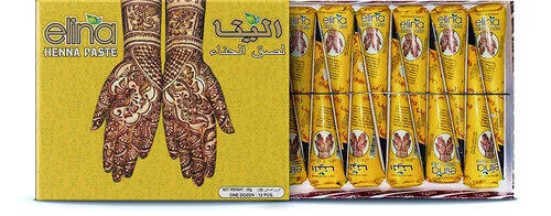 حناء الطوارئ الجاهزة قطعة واحدة من ايلينا رقم 3835
