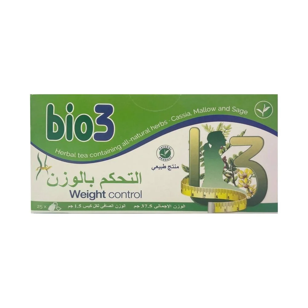 شاي الأعشاب Bio 3 للتحكم في الوزن 25x رقم 10158