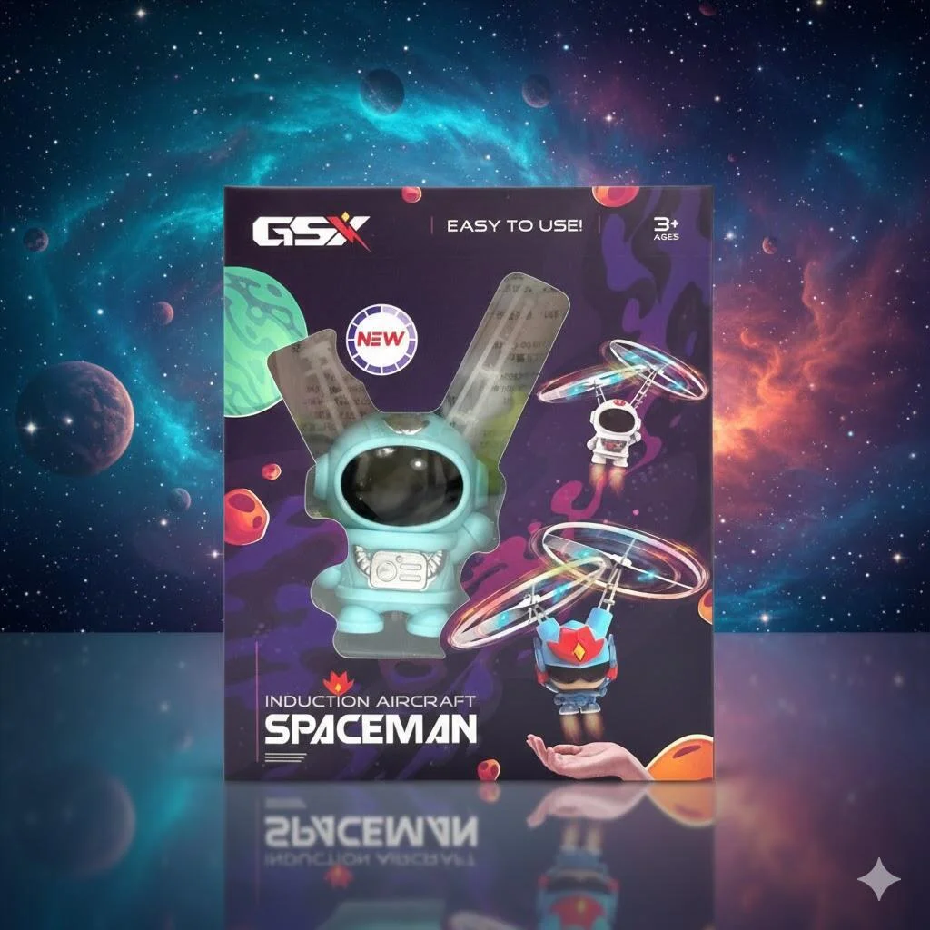 طائرة GSX Induction Aircraft Spaceman للأطفال من عمر 3 سنوات فما فوق رقم.21597