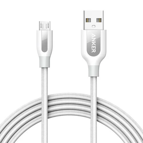 Anker PowerLine + USB ميكرو بطول 6 أقدام رقم.1082E