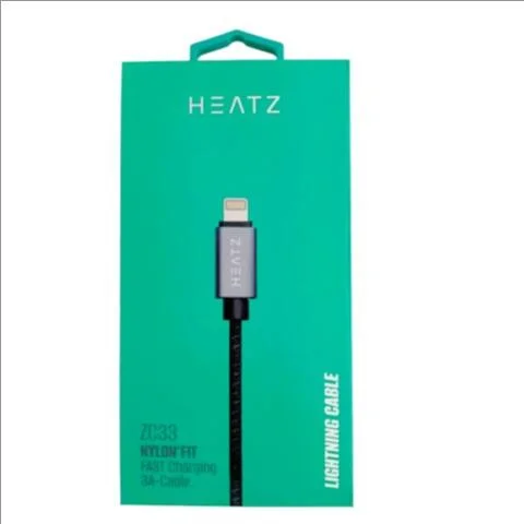 كابل الشحن السريع Heatz Lightning ZC33 رقم.25091