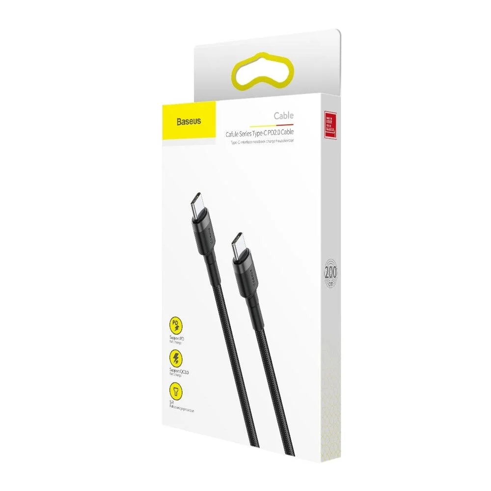كابل Baseus Cafule Series Type-C PD2.0 رقم.17721