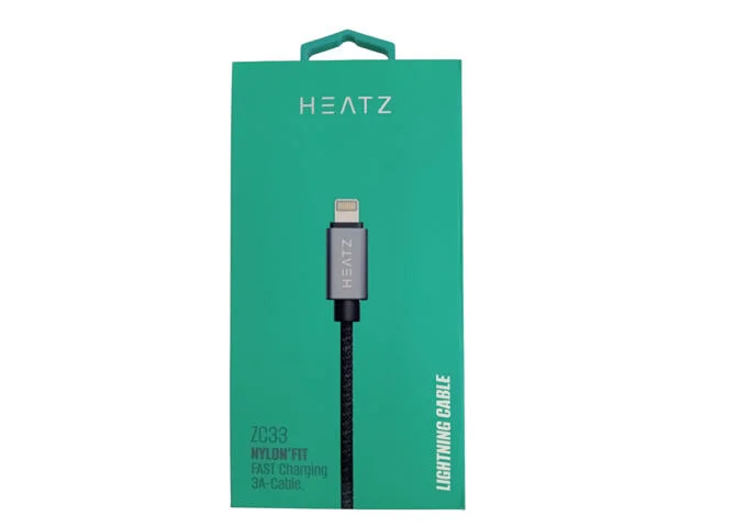 كابل الشحن السريع Heatz Lightning ZC33 رقم.5081E