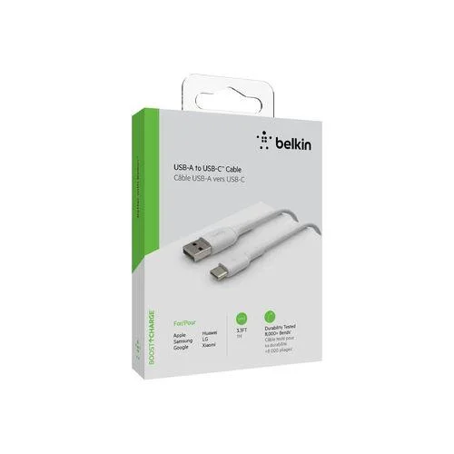 كابل Belkin Usb-A إلى Usb-C 3.3 قدم 1 متر رقم.1095E