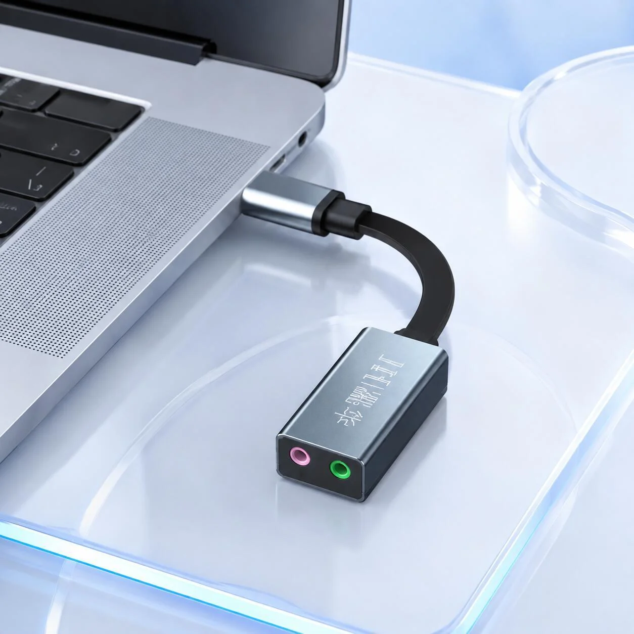 Jinghua USB2.0 External Sound Adapter - ZH-Z169A رقم.27510