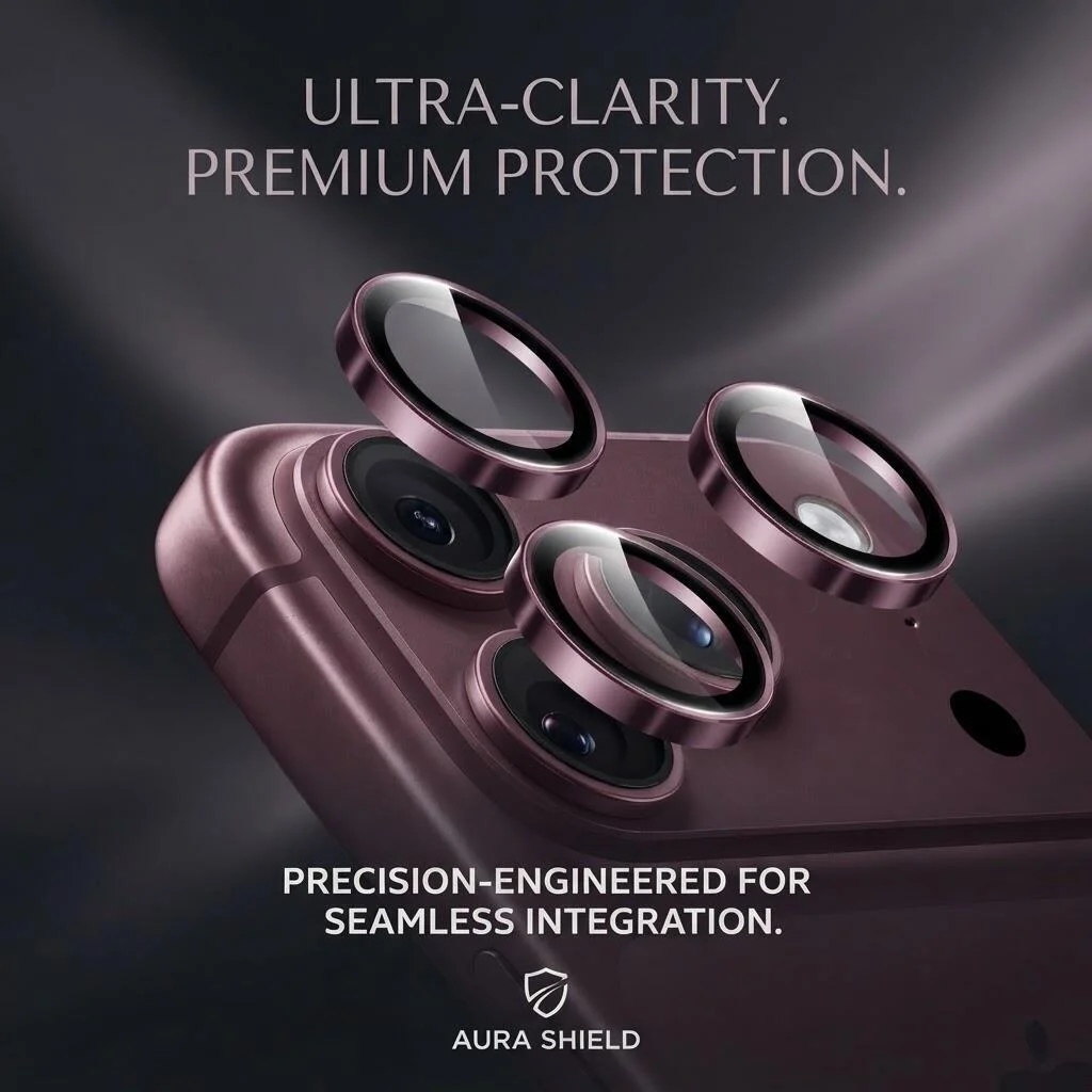 واقي عدسة الكاميرا IP 18 Pro Max D-Cherry رقم.29539