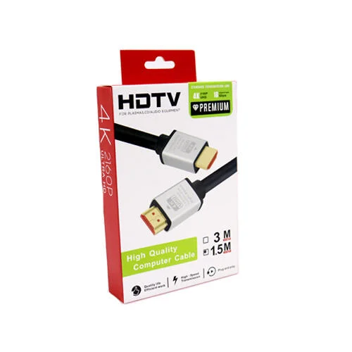 كابل كمبيوتر 1.5M HDTV لمعدات صوت البلازما LCD عالية الجودة رقم.704E
