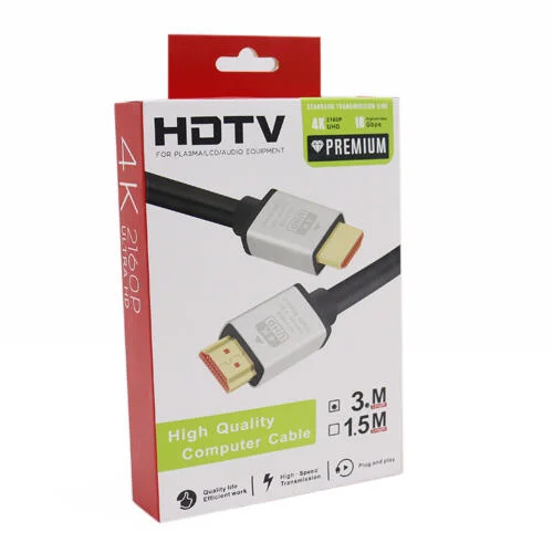 كابل كمبيوتر 3M HDTV لمعدات صوت البلازما LCD عالية الجودة رقم.703E