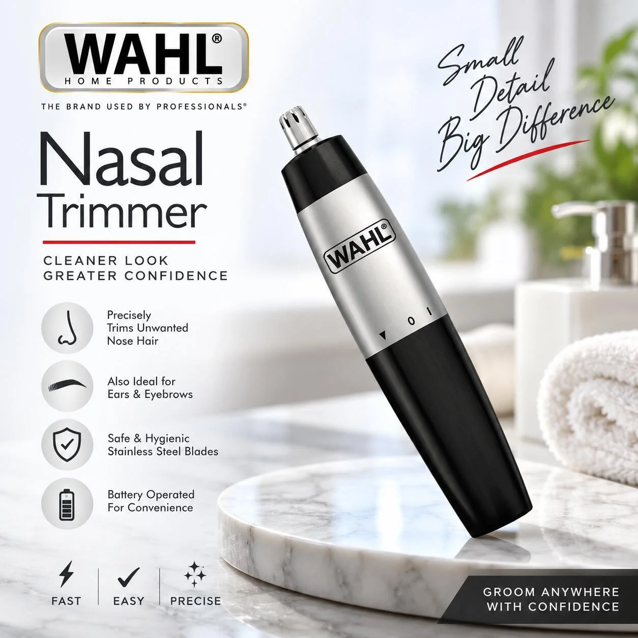 Wahl أداة تشذيب الأنف 5642-135 رقم.28568