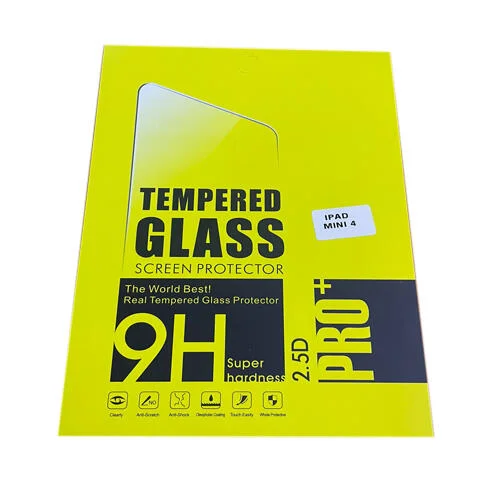 واقي شاشة زجاجي 2.5D Ipad Mini 4 رقم.546E
