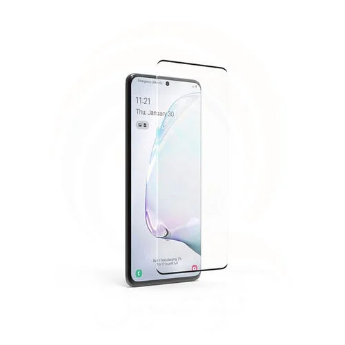 زجاج مقسى منحني ثلاثي الأبعاد من GREEN لهاتف S20 Ultra رقم.1080E