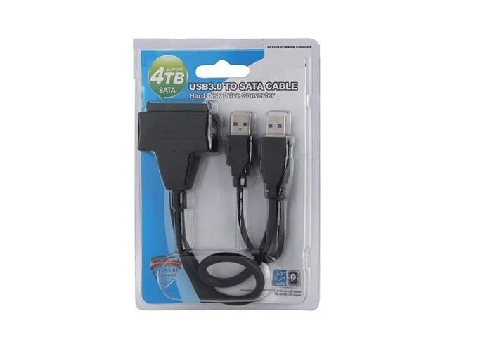محول محرك الأقراص الصلبة USB 3.0 إلى كابل Sata رقم.5074E
