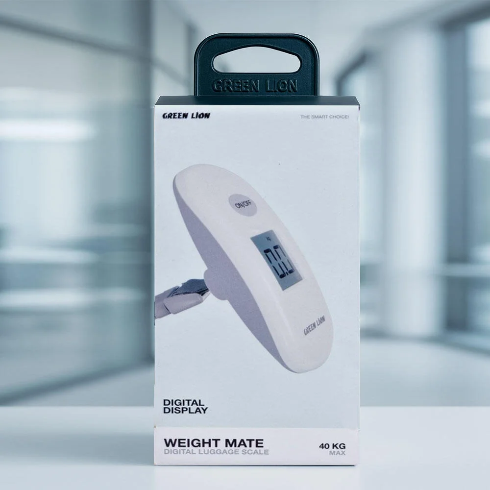 ميزان الأمتعة الرقمي جرين لايون Weight Mate سعة 40 كجم رقم.19582