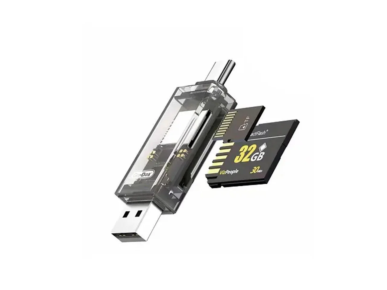 قارئ بطاقات جودز 4 في 1 GD-DK006 رقم.24932